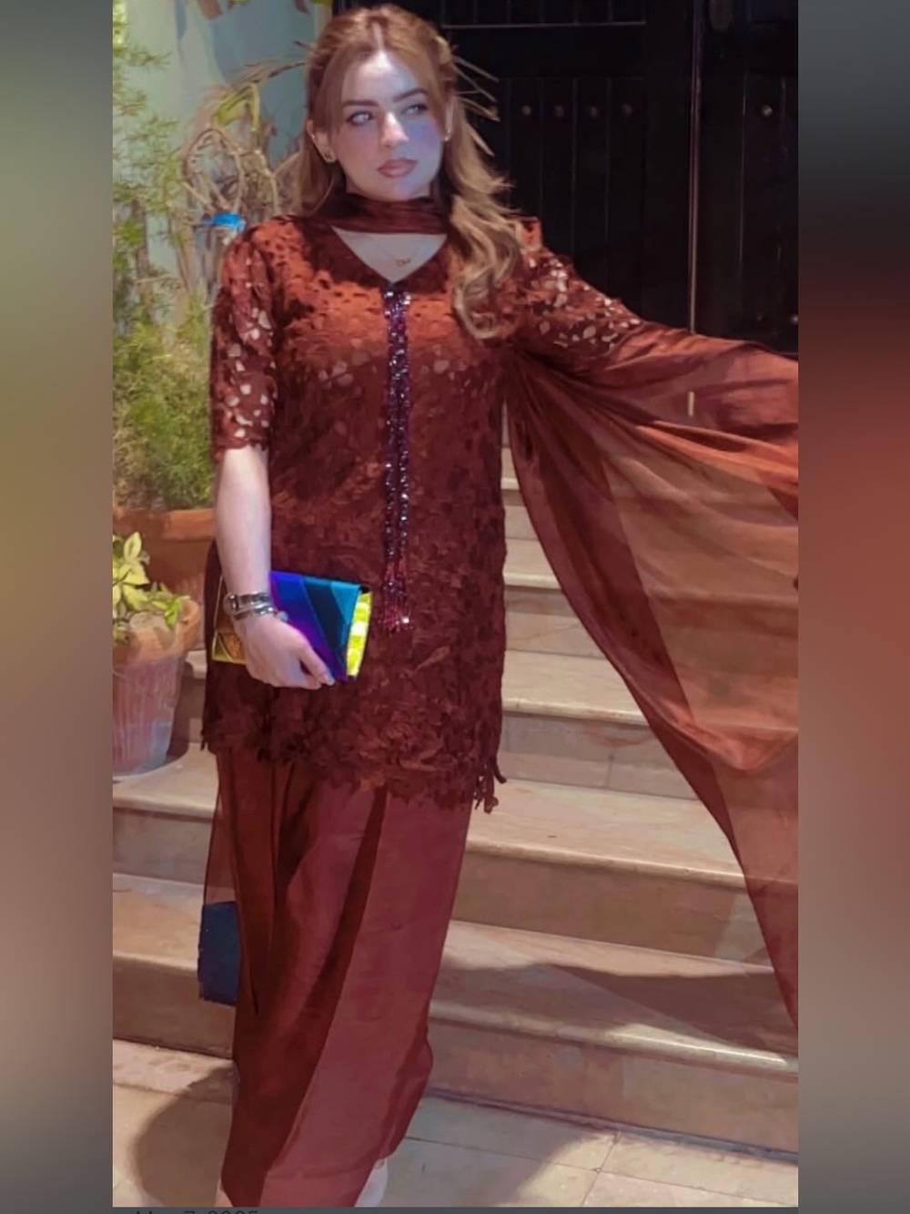 Pakistani designer Aleena waqar outfit
